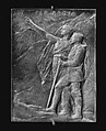 For the French Alpine Club, Louis-Oscar Roty  French, Bronze, struck, silvered, French