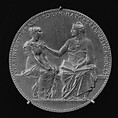 Public Secondary Education of Young Women, 1884, Louis-Oscar Roty  French, Bronze, struck, silvered, French