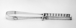 Asparagus tongs, Sheffield plate, British, Sheffield