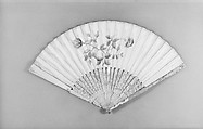 Fan, Paper, ivory, French