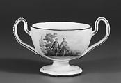 Pair of cups, Josiah Wedgwood and Sons (British, Etruria, Staffordshire, 1759–present), Creamware, British, Etruria, Staffordshire