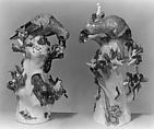 Jay (one of a pair), Meissen Manufactory  German, Hard-paste porcelain, German, Meissen