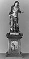 Beggar, Meissen Manufactory (German, 1710–present), Hard-paste porcelain; cold painted; silver-gilt, German, Meissen