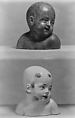 Wax model for the bust of a child, Meissen Manufactory  German, Wax, German, Meissen