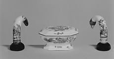 Cane handle, Meissen Manufactory  German, Hard-paste porcelain, German, Meissen
