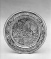 Abraham and Sarah's Journey through Canaan to Egypt, Possibly engraved by P.M., Silver, partly gilded, probably British