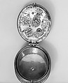 Clock-watch, Watchmaker: Jacob Ducimin (1625–1640), Silver, partly gilt, Dutch, Amsterdam