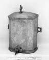 Lavatory or portable cistern, Pewter, probably German