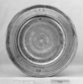 Platter, Pewter, German