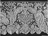 Flounce, Needle lace, French