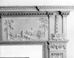 Chimneypiece, Deal and composition, probably Scottish