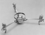 Tripod dish cross, James Crespell, Silver, British, London