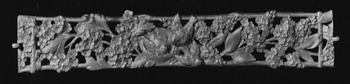 Design for a bracelet (in two pieces), Medalist: Louis-Oscar Roty (French, Paris 1846–1911 Paris), Gilt bronze, French