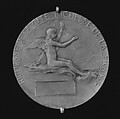 For the Lyons Chamber of Commerce, 1892, Medalist: Louis-Oscar Roty (French, Paris 1846–1911 Paris), Bronze, struck, silvered, French