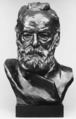 Victor Hugo, Auguste Rodin French, Bronze, marble base, French