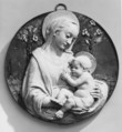 Madonna of the Lillies, Benedetto Buglioni  Italian, Glazed terracotta, Italian, Florence