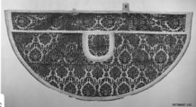 Cope, Silk, hemp (paired ground wefts), Italian