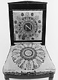 Chair (one of a pair), Tapestry upholstery by Beauvais, Mahogany, tapestry, French
