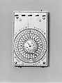 Portable diptych sundial, Hans Tröschel the Younger (German, probably born 1599, died before 1634), Ivory, brass, German, Nuremberg