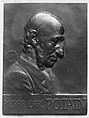 Doctor Pierre Carl Potain (1825–1901), Alexandre-Louis-Marie Charpentier French, Bronze, olive brown patina, French
