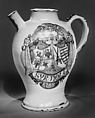 Syrup jug, Peter Eggebrecht Factory, Tin-glazed earthenware, German, Dresden
