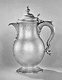 Jug with cover, Paul de Lamerie (British, 1688–1751, active 1712–51), Silver, British, London