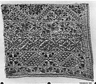 Sampler, Silk on linen, European