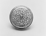 Bowl with cover and stand, F.S.S. (British, probably London, ca. 1680–90), Silver, silver gilt, British