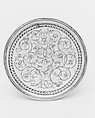 Bowl with cover and stand, F.S.S. (British, probably London, ca. 1680–90), Silver, silver gilt, British
