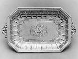 Spoon tray, Paul de Lamerie (British, 1688–1751, active 1712–51), Silver, British, London