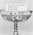 Wine cup, F. M., London, Silver gilt, British, London