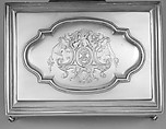 Casket, Charles Frederich Kandler (active 1735, died 1778), Silver, British, London