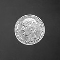 20-franc piece, year 12A, First Consul, Medalist: Nicholas-Pierre Tiolier (French, Paris 1784–1843 Paris), Gold, French
