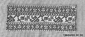 Band, Silk on linen, Italian or Greek