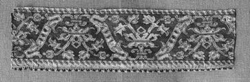 Band, Silk on linen, Italian or Greek