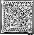 Left end of a valance (?), Drawnwork, Italian or Spanish