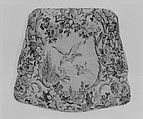 Armchair (part of a set), Frame by Nicolas-Quinibert Foliot (1706–1776, warden 1750/52), Carved and gilded beech; wool and silk tapestry, French, Paris
