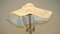 Brimmed Cap and Coif with Oorijzer ornament, [no medium available], Dutch, Zeeland