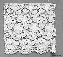 Fragment, Machine made lace, German