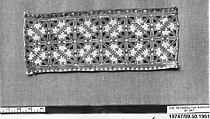 Sleeve band (?), Cotton, Central European