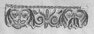 Border, Silk on canvas, German