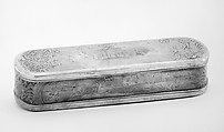 Tobacco box, Brass, copper, Dutch