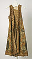 Coat, wool, silk, metallic, probably Greek