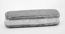 Tobacco box, Giese Dutch, Brass, copper, Dutch