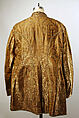 Coat, silk, metallic thread, Hungarian