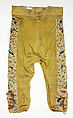 Toreador suit, silk, metallic thread, glass, cotton, Spanish