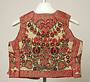 Vest, leather, wool, Hungarian