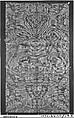 Piece, Silk, silver-gilt strips, Spanish or Italian