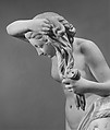 Nymph drying her hair, Louis Claude Vassé (French, Paris 1716–1772 Paris), Nymph: white marble: base, basin and console: gray-veined marble; serpents: bronze, with remains of gilding, French, Paris