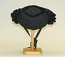 Hat, silk, velvet,  Persian lamb, Spanish